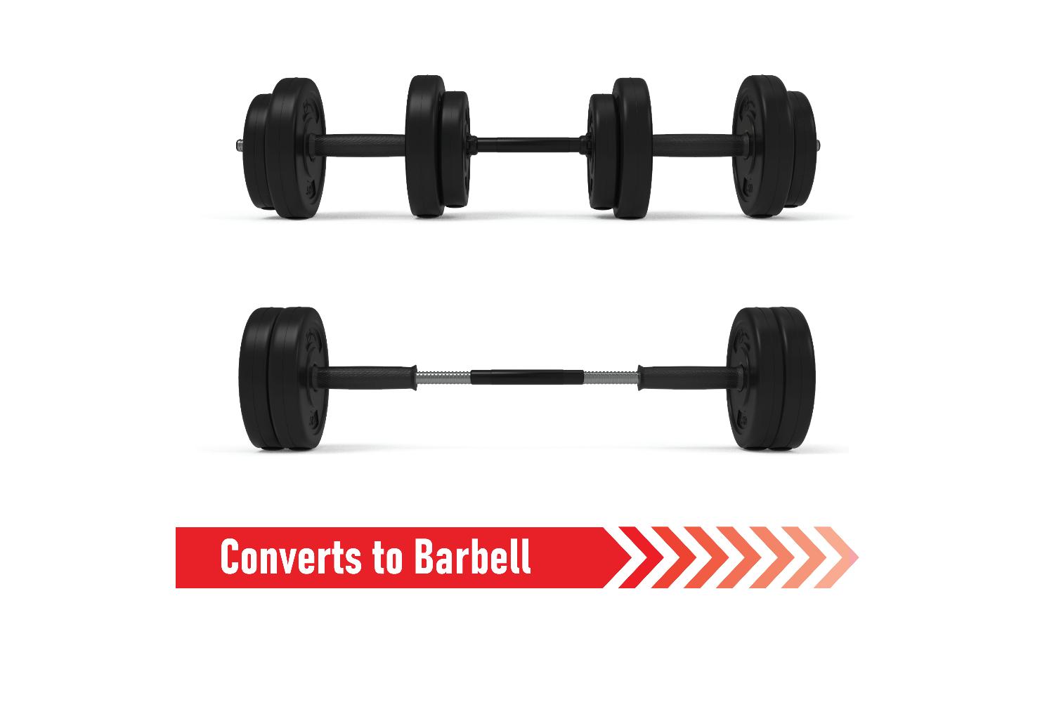 Monstershop Body Revolution Vinyl Dumbbell Set | 50kg-5