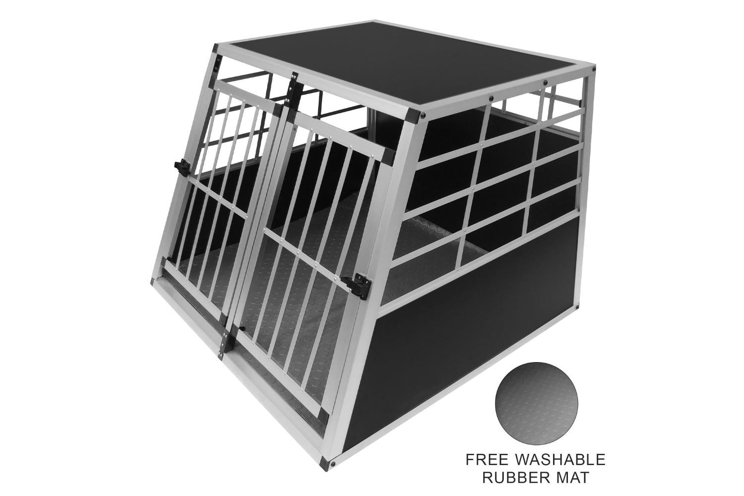 Monstershop 28291 - Car Dog Pet Crate - Large Double Doors-2