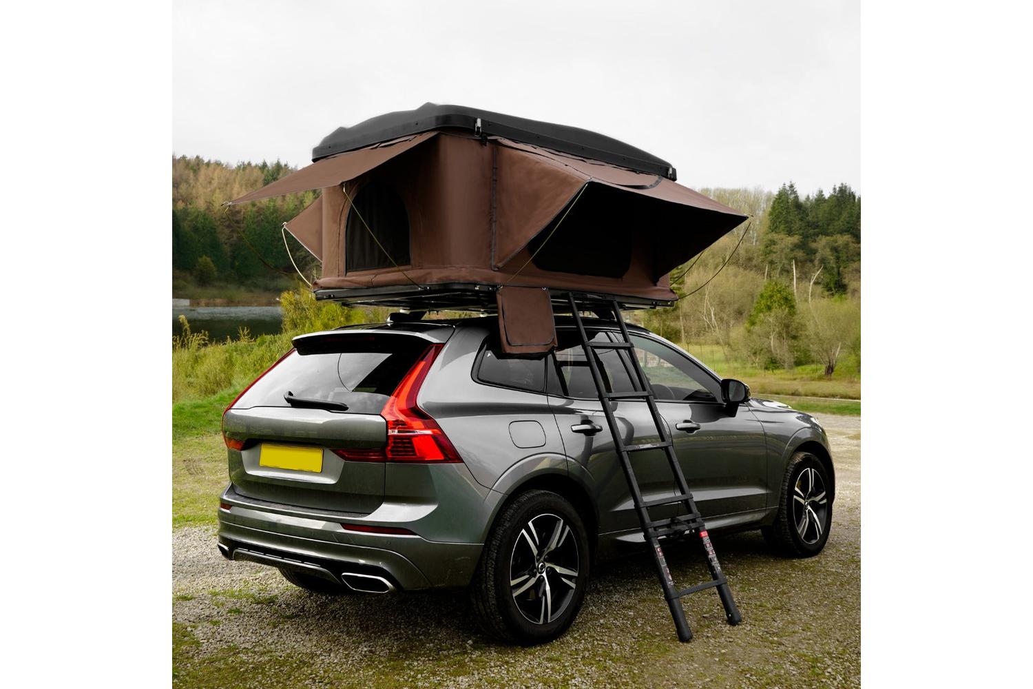 Monstershop 212486 - Car Roof Tent - Brown-5