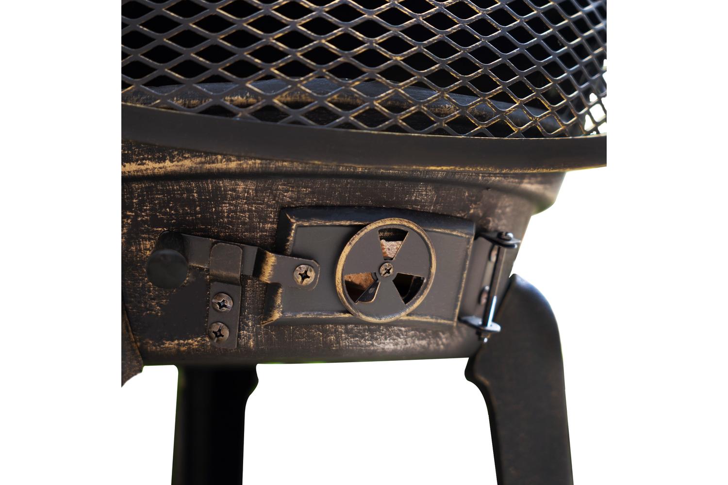 Monstershop 27845 - Cast Iron Chiminea-8
