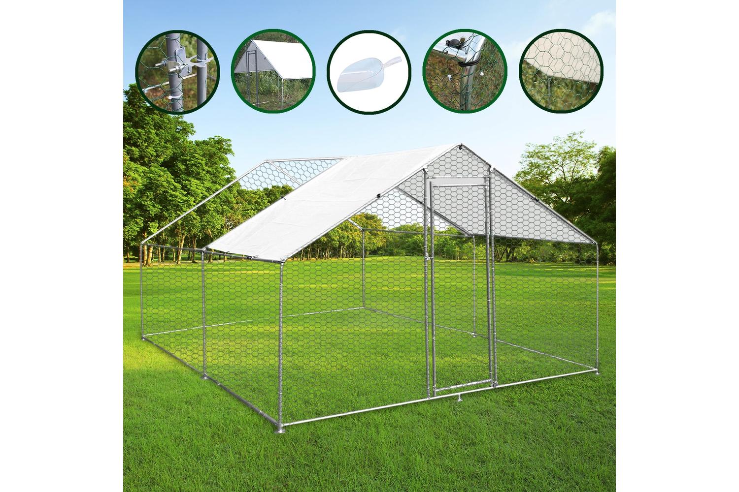 Monstershop 25815 - Chicken Run 3m X 4m X 2m-4