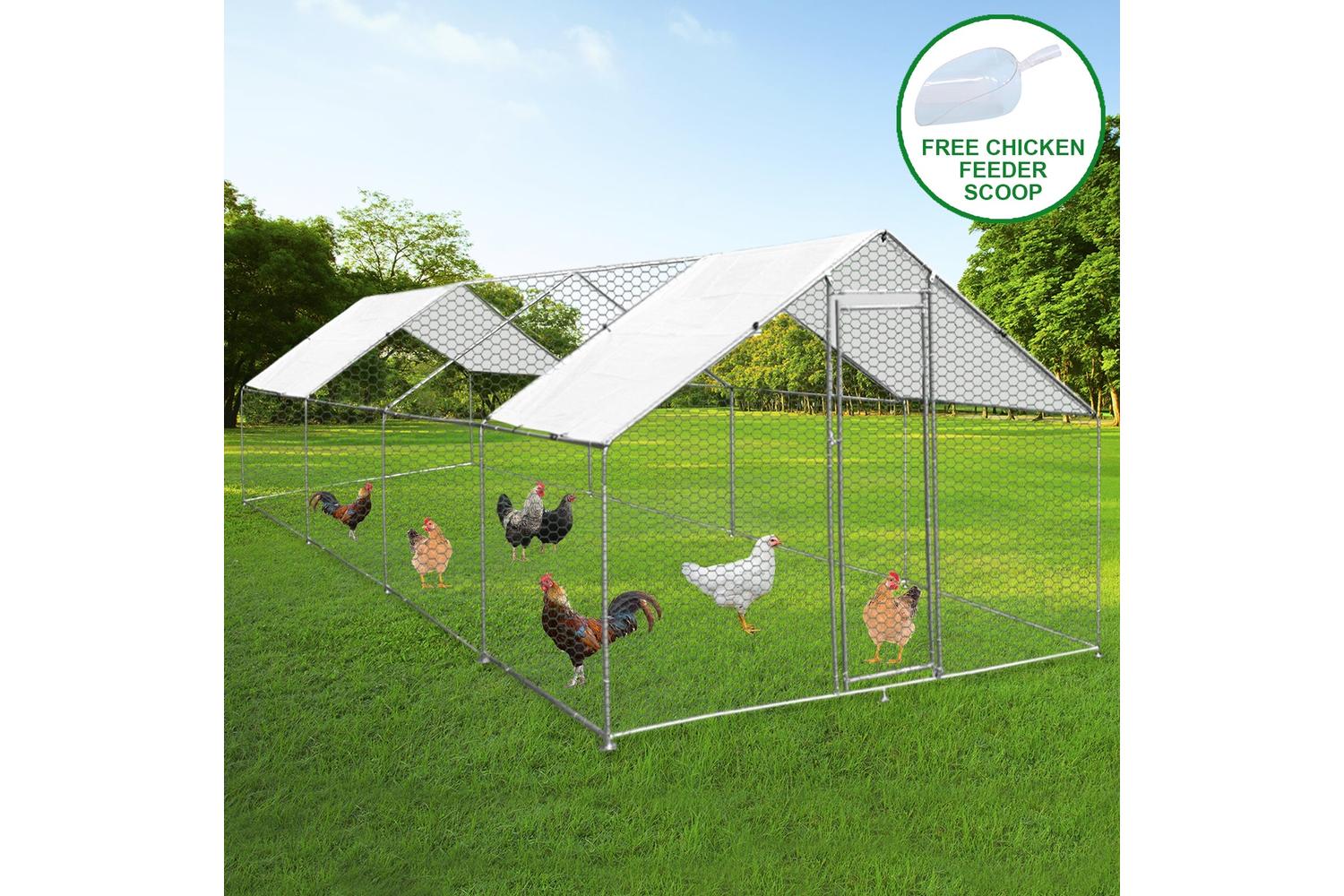 Monstershop 25947 - Chicken Run 3m X 8m X 2m-2
