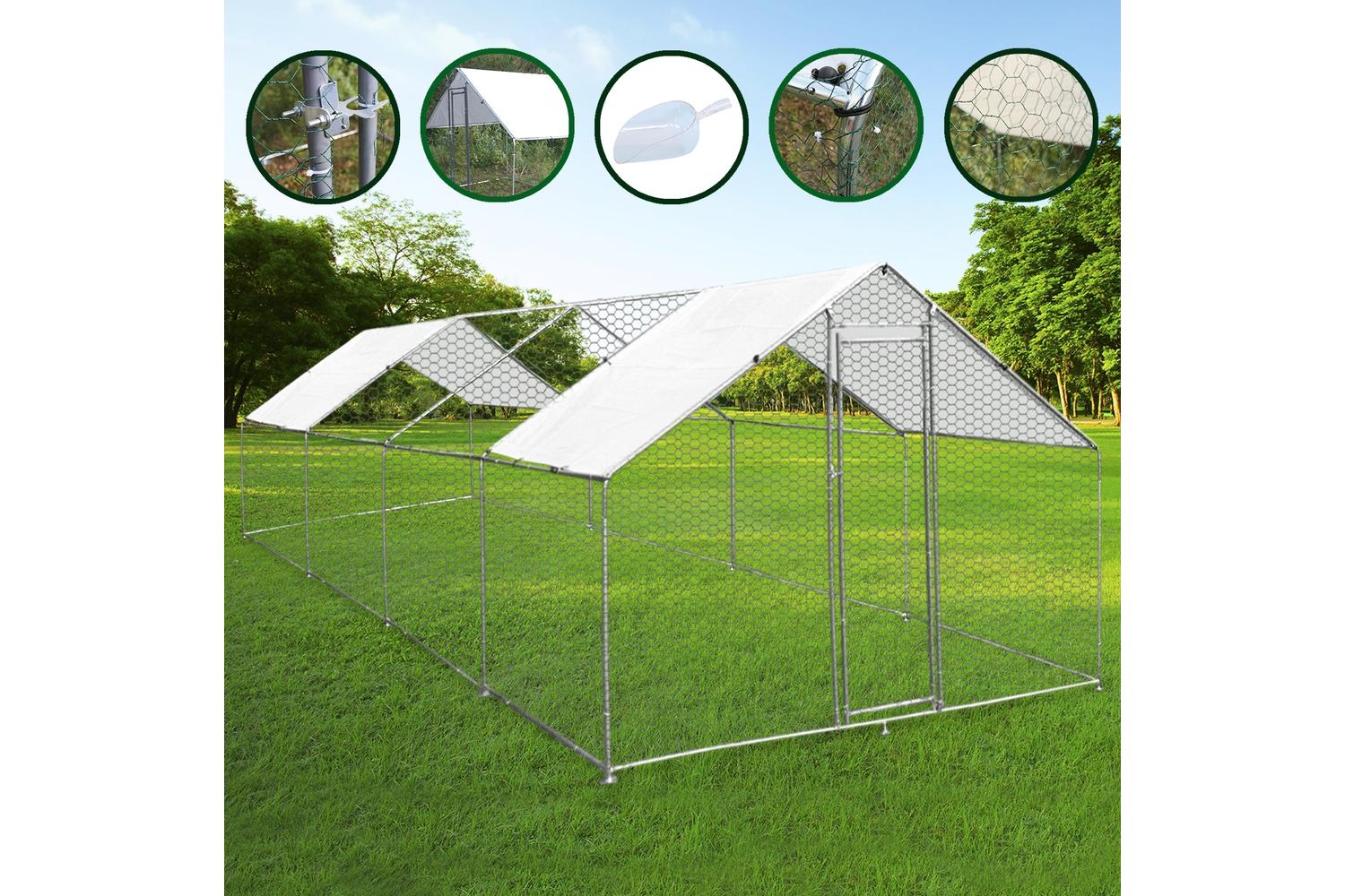 Monstershop 25947 - Chicken Run 3m X 8m X 2m-4
