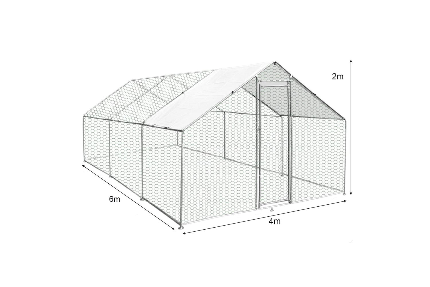 Monstershop 25949 - Chicken Run 4m X 6m X 2m-3