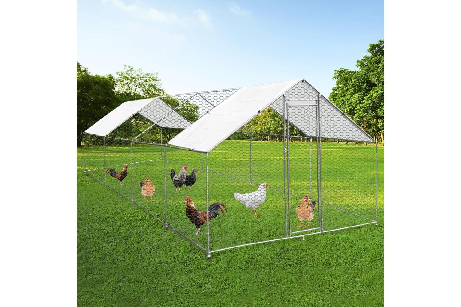 Monstershop 25951 - Chicken Run 4m X 8m X 2m-2