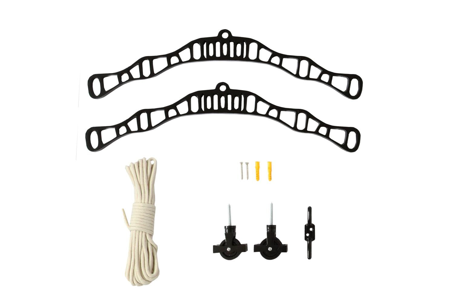 Monstershop 24451 - Clothing Airer Ceiling Pulley - Black --7