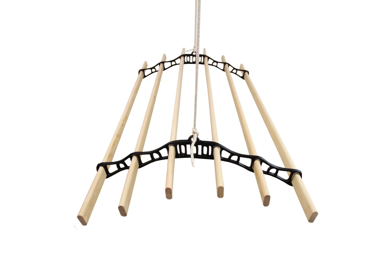 Monstershop 24453 - Clothing Airer Ceiling Pulley - Black --2