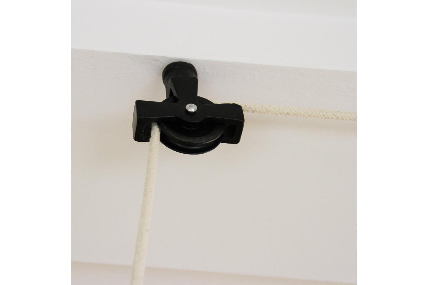 Monstershop 24457 - Clothing Airer Ceiling Pulley - Black --8