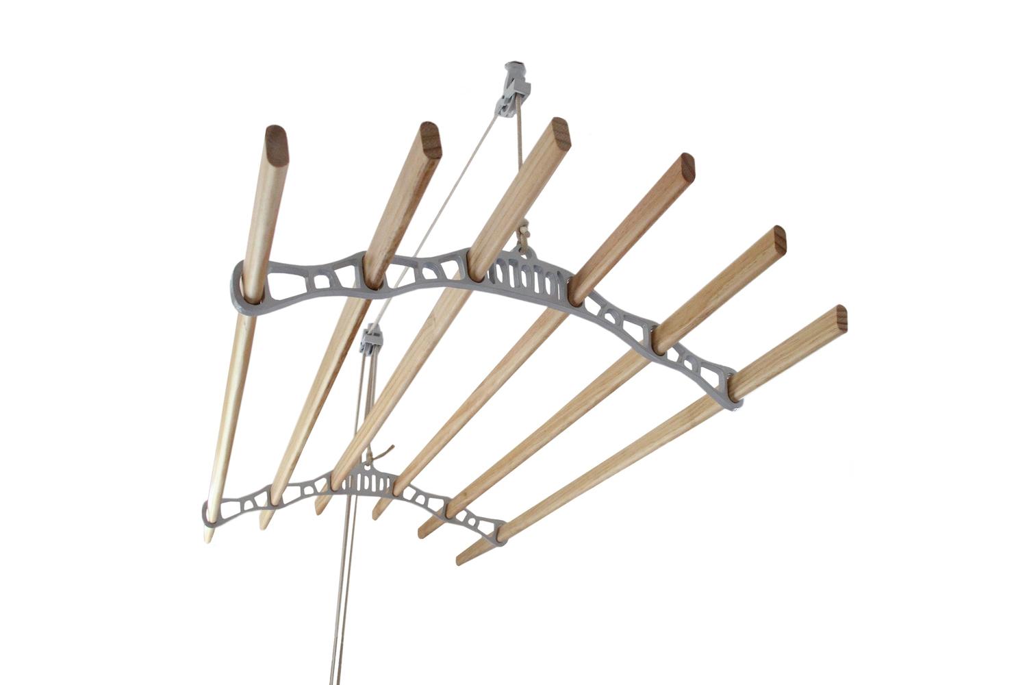Monstershop 24531 - Clothing Airer Ceiling Pulley - White --3