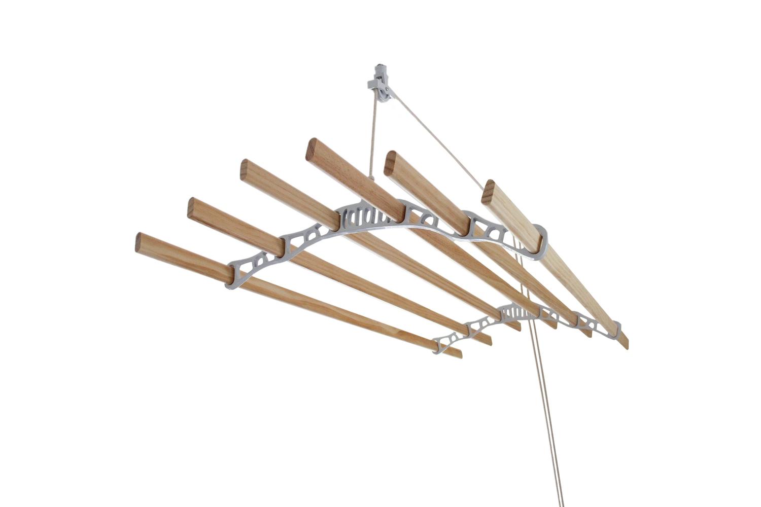 Monstershop 24532 - Clothing Airer Ceiling Pulley - White -