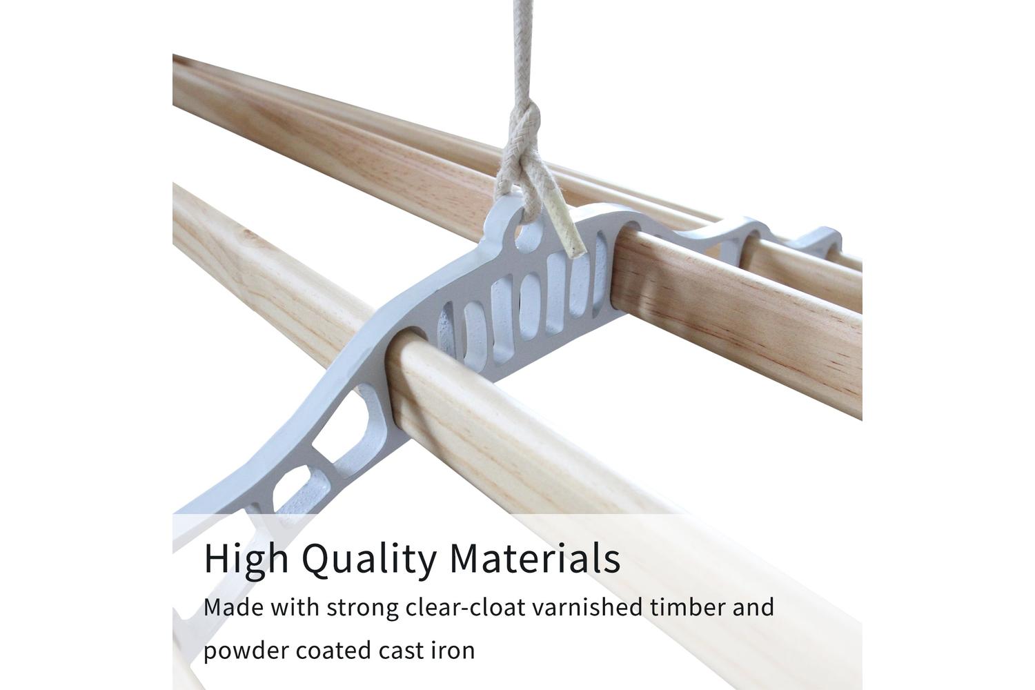 Monstershop 24532 - Clothing Airer Ceiling Pulley - White --8