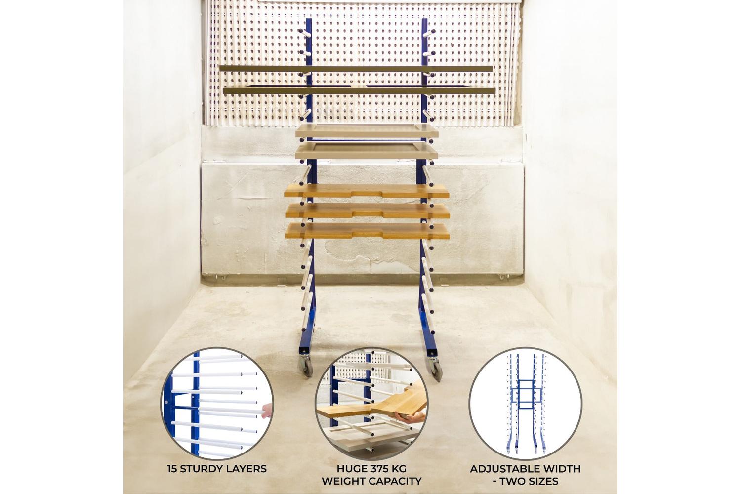 Monstershop 212884 - Combi Spray Drying Rack Trolley-2