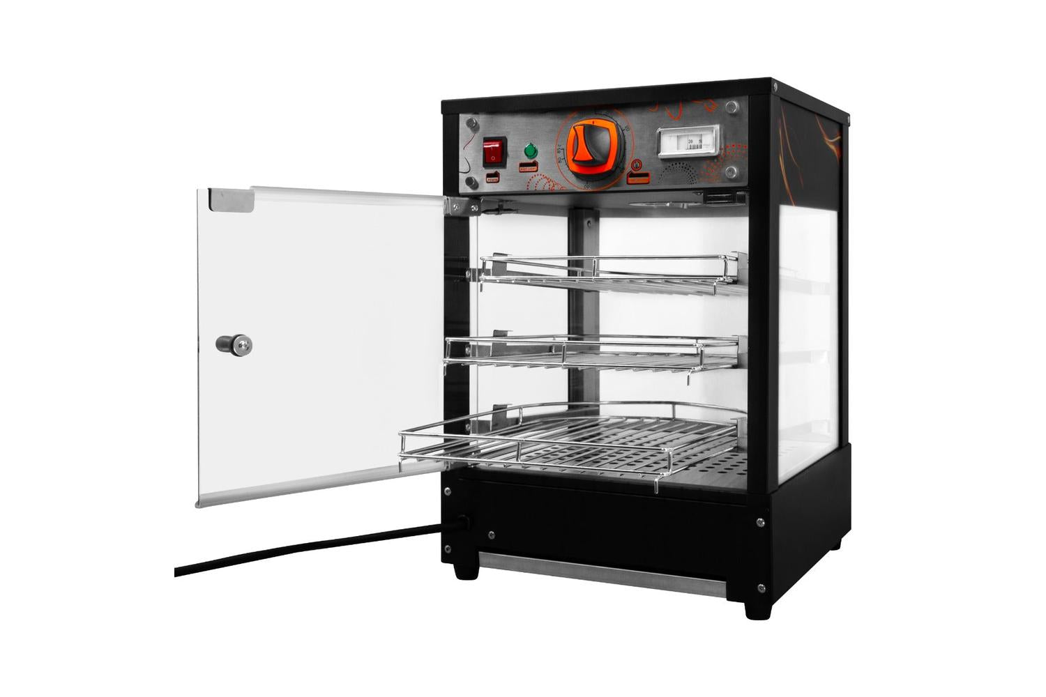 Monstershop 211149 - Commercial Food Warmer Glass Pizza Disp-4