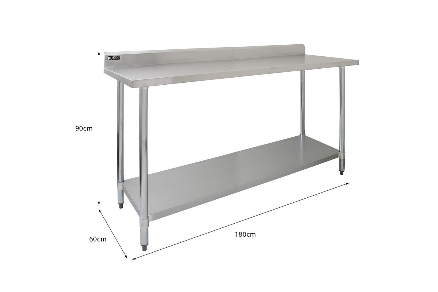 Monstershop 10629 - Commercial Stainless Steel Catering Tabl-3