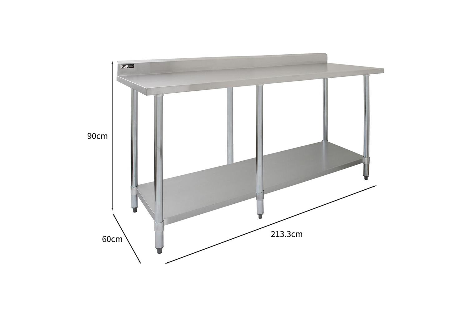 Monstershop 210035 - Commercial Stainless Steel Catering Tab-6