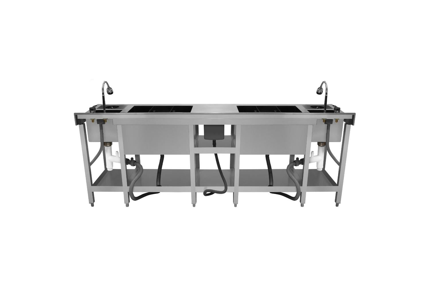 Monstershop 211073 - Compact Twin Cocktail Bar Station-4