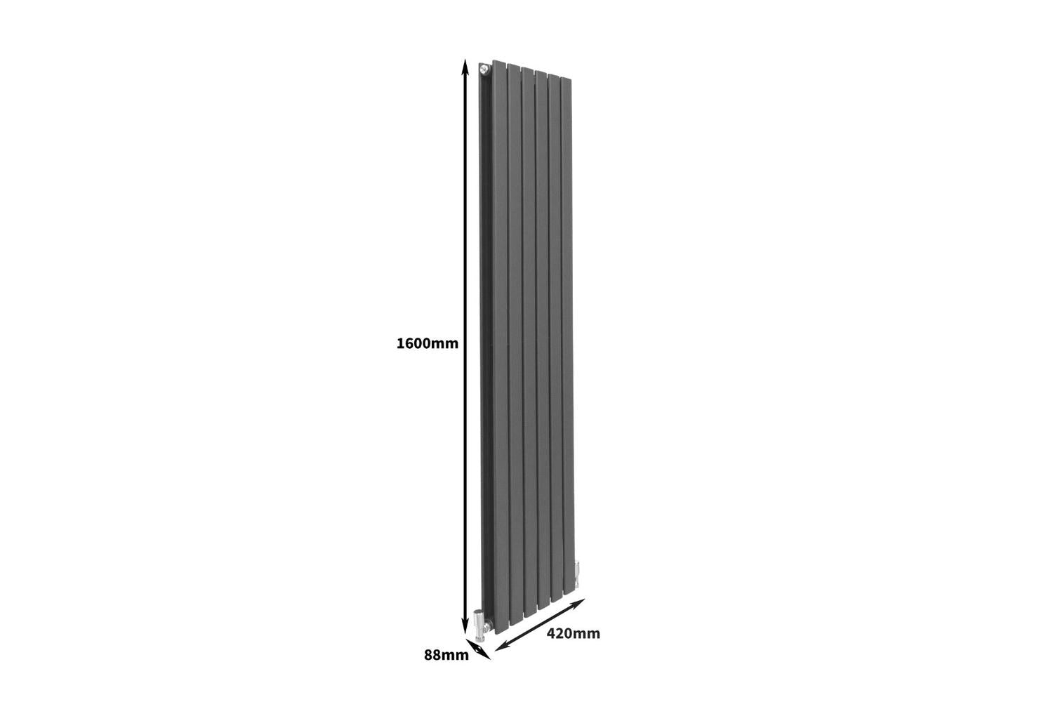 Monstershop 29612 - Designer Flat Panel Radiators Anthracite-8