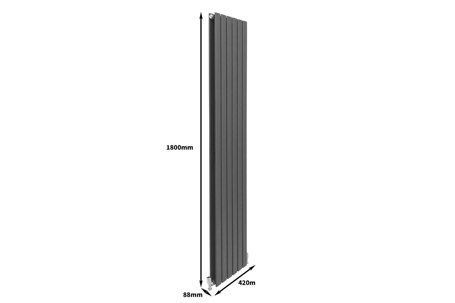 Monstershop 29624 - Designer Flat Panel Radiators Anthracite-8