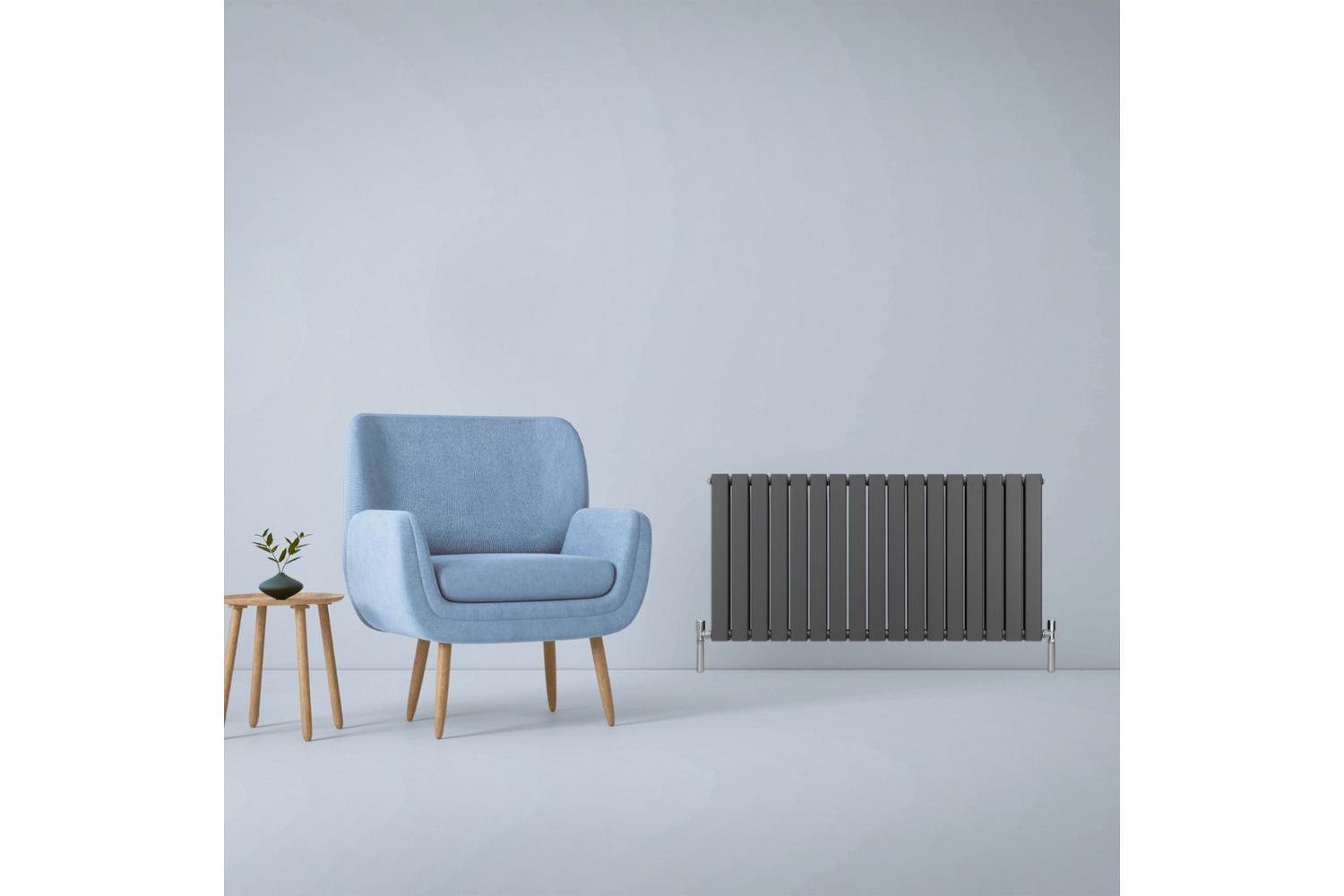 Monstershop 29603 - Designer Flat Panel Radiators Anthracite-2