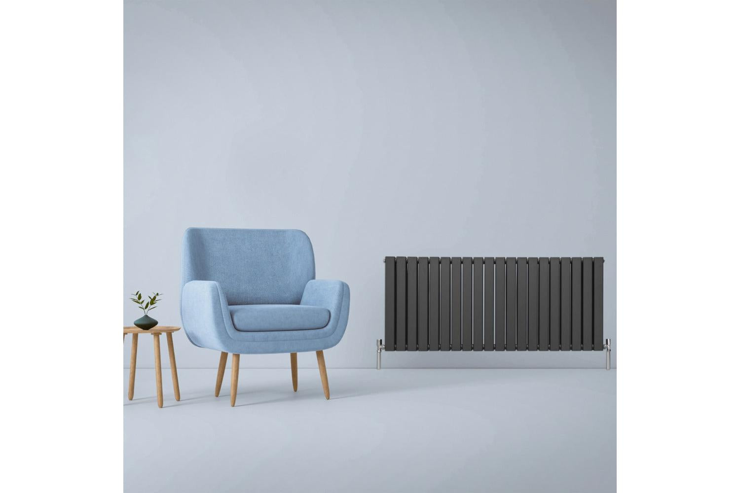 Monstershop 29606 - Designer Flat Panel Radiators Anthracite-2