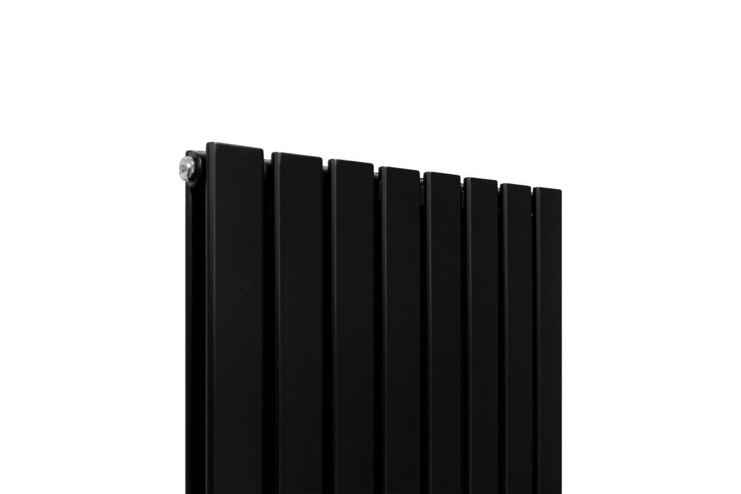 Monstershop 29617 - Designer Flat Panel Radiators Matt Black-4