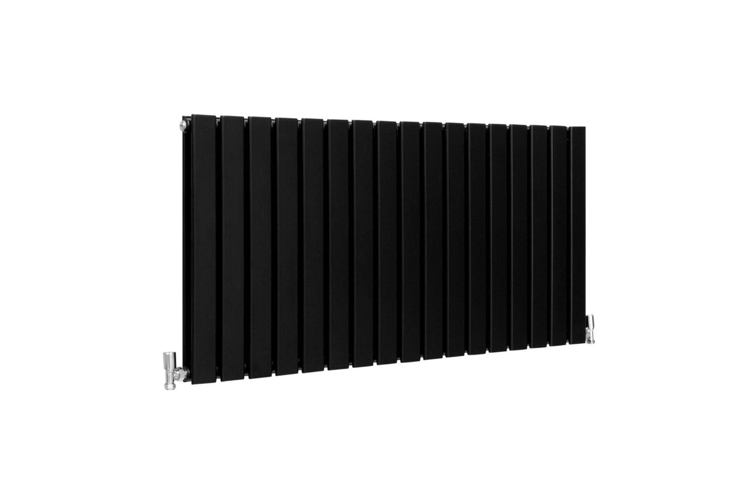 Monstershop 29605 - Designer Flat Panel Radiators Matt Black-3