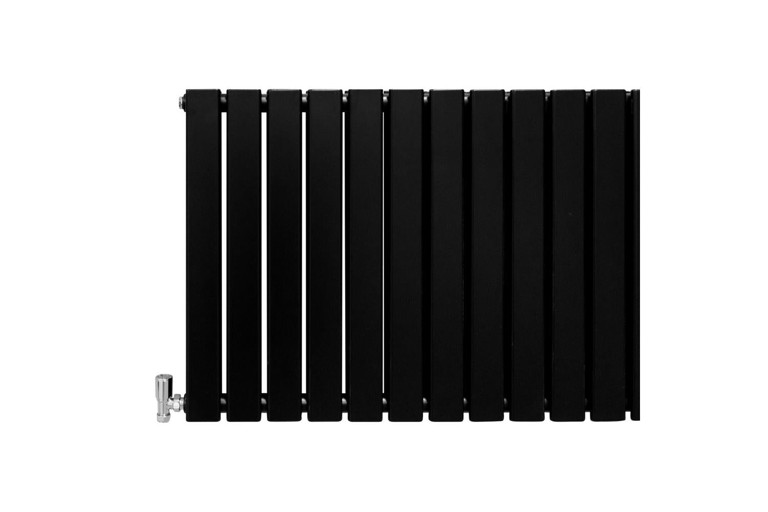 Monstershop 29605 - Designer Flat Panel Radiators Matt Black-4