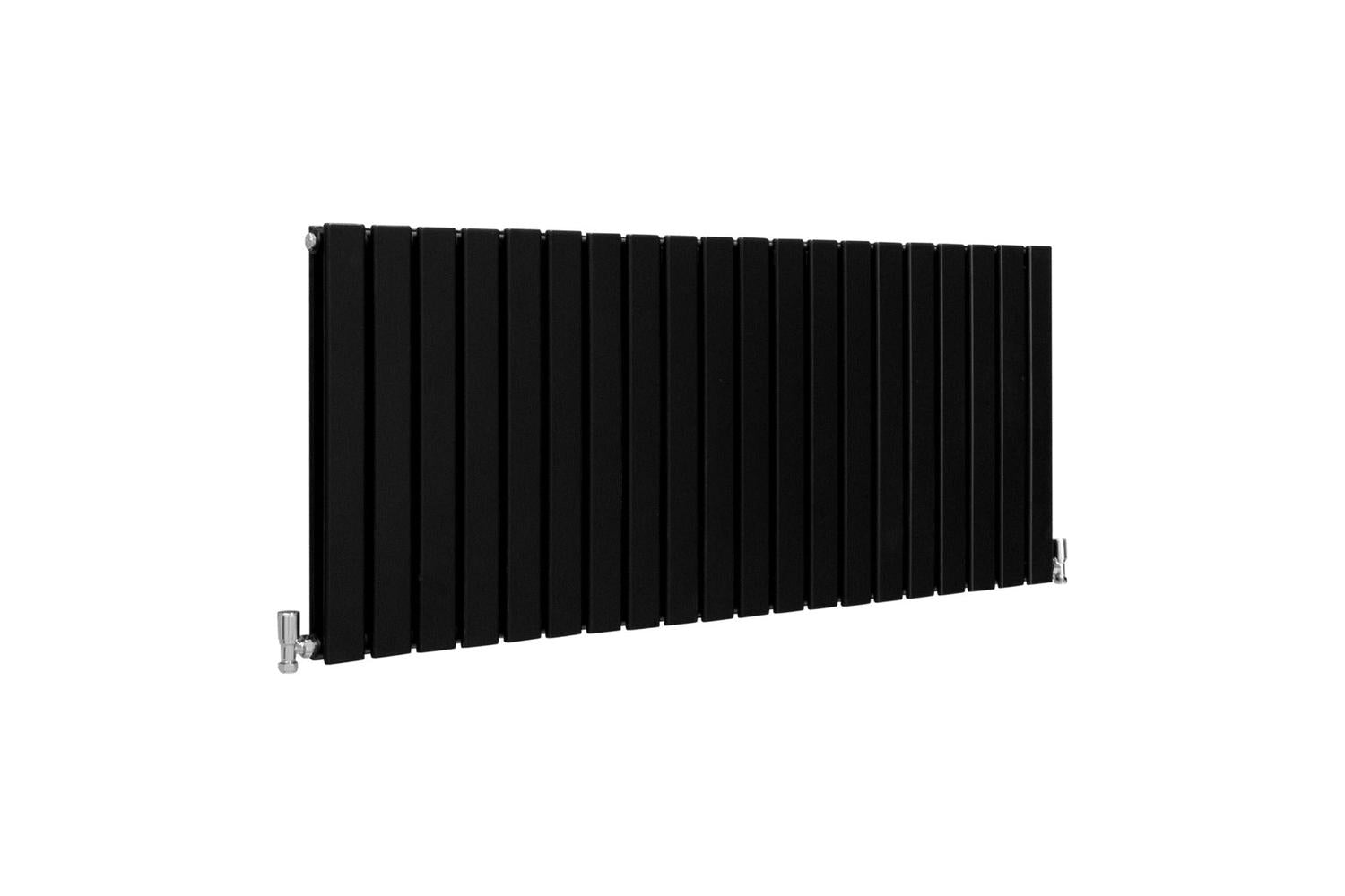 Monstershop 29608 - Designer Flat Panel Radiators Matt Black-3