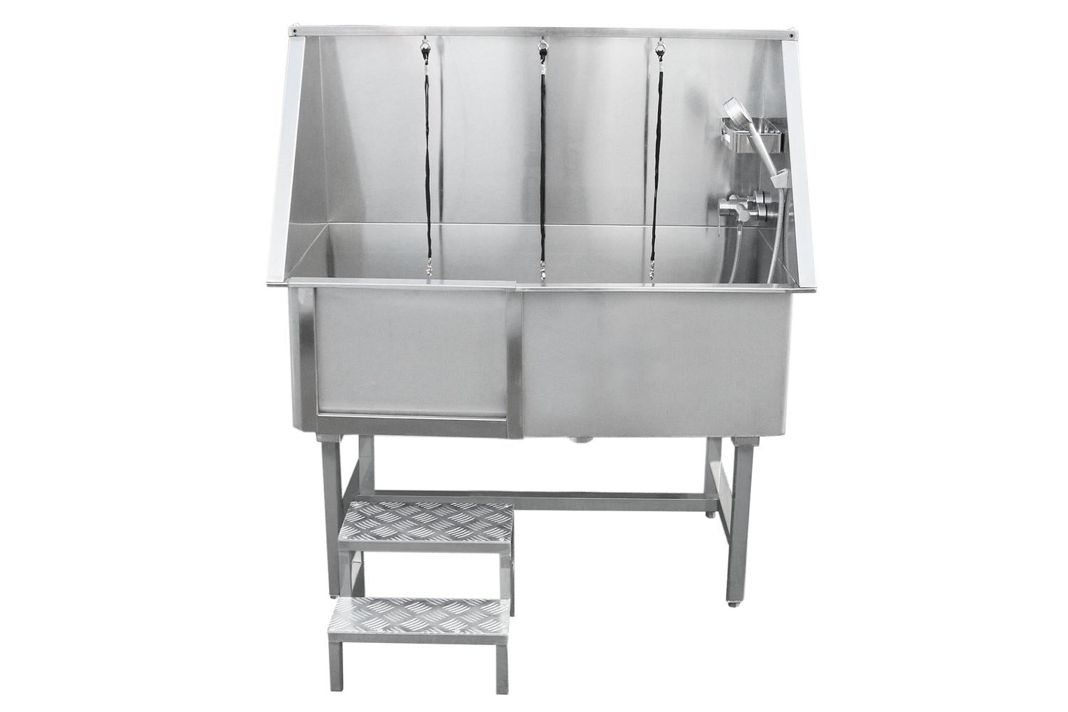 Monstershop 26256 - Dog Grooming Bath Steel Pet Wash Station-3