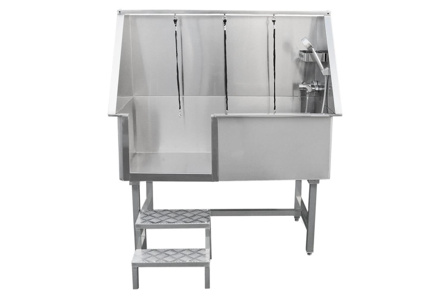 Monstershop 26256 - Dog Grooming Bath Steel Pet Wash Station-7