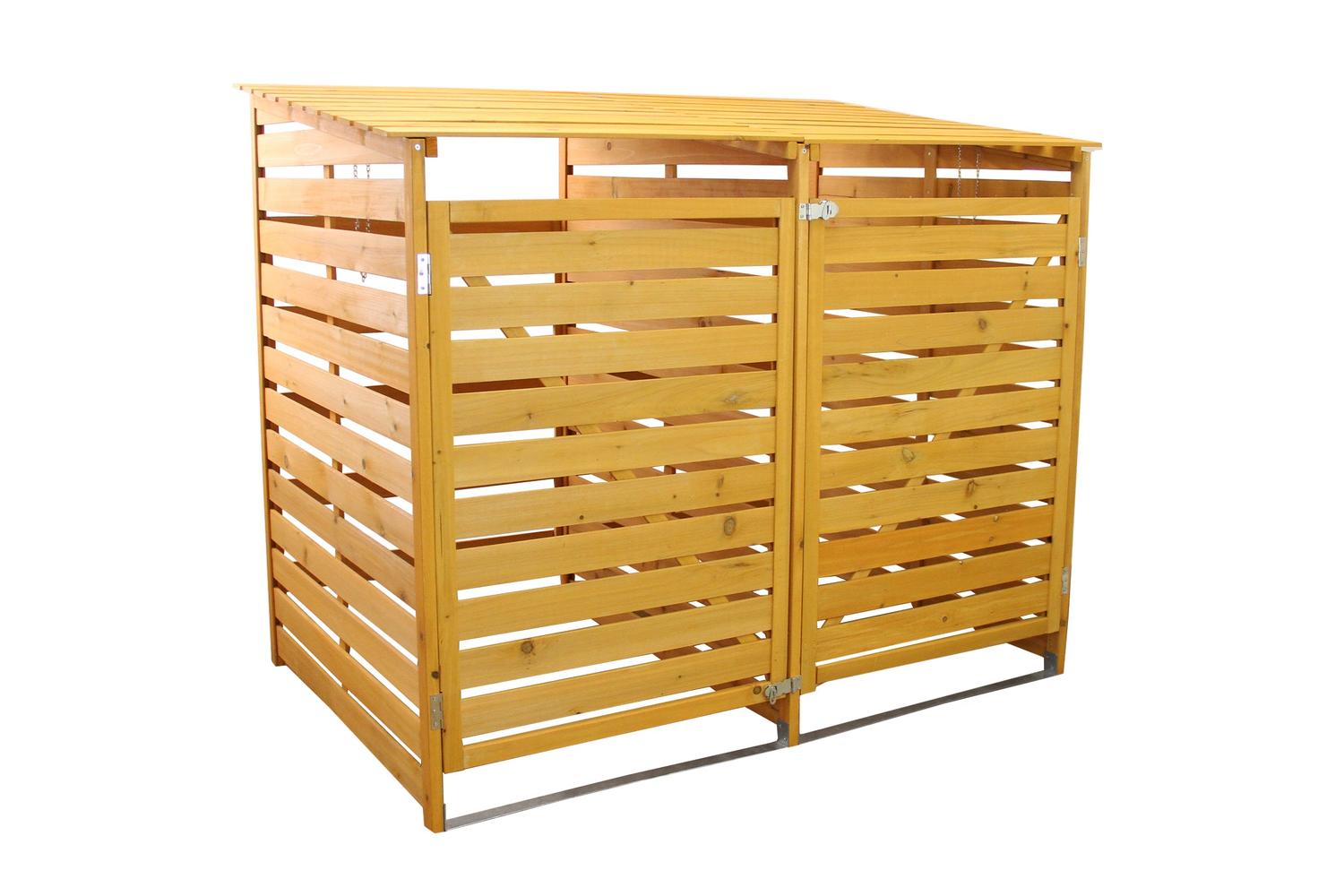 Monstershop 24409 - Double Wheelie Bin Storage