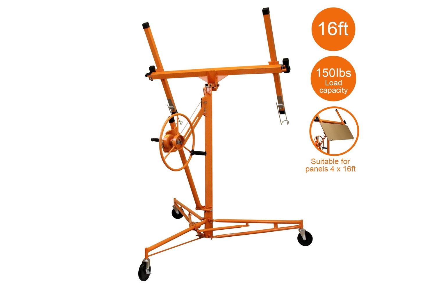 Monstershop 26401 - Drywall & Plasterboard Lifter Hoist 16ft-2