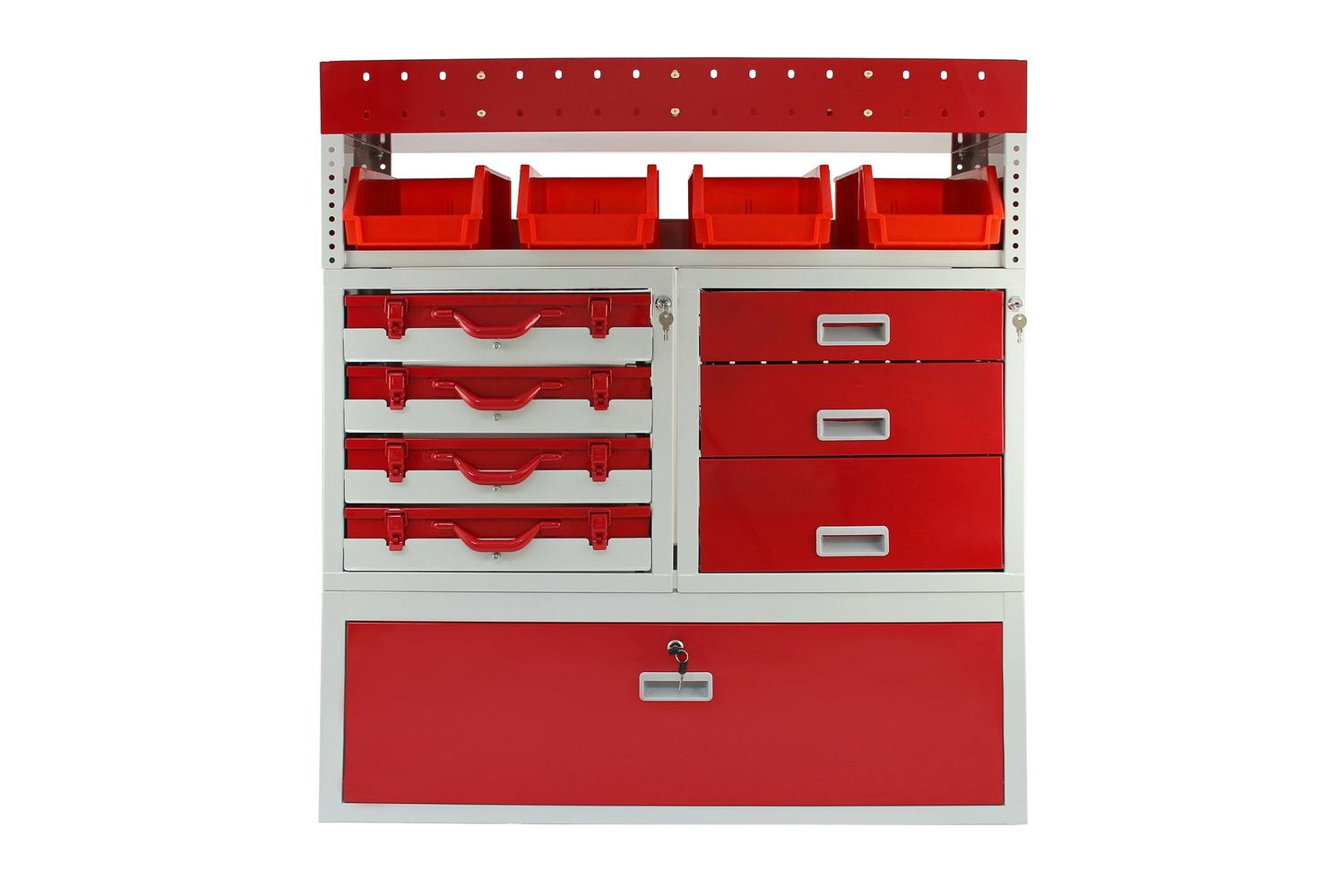 Monstershop 7200 - Firecracker Metal Van Racking