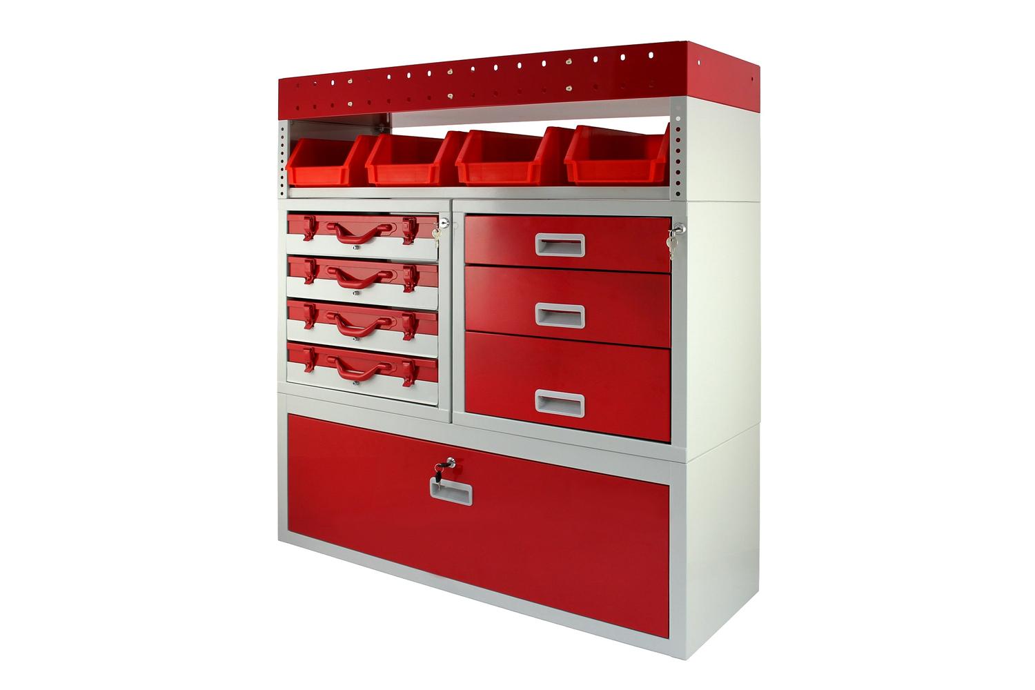 Monstershop 7200 - Firecracker Metal Van Racking-3