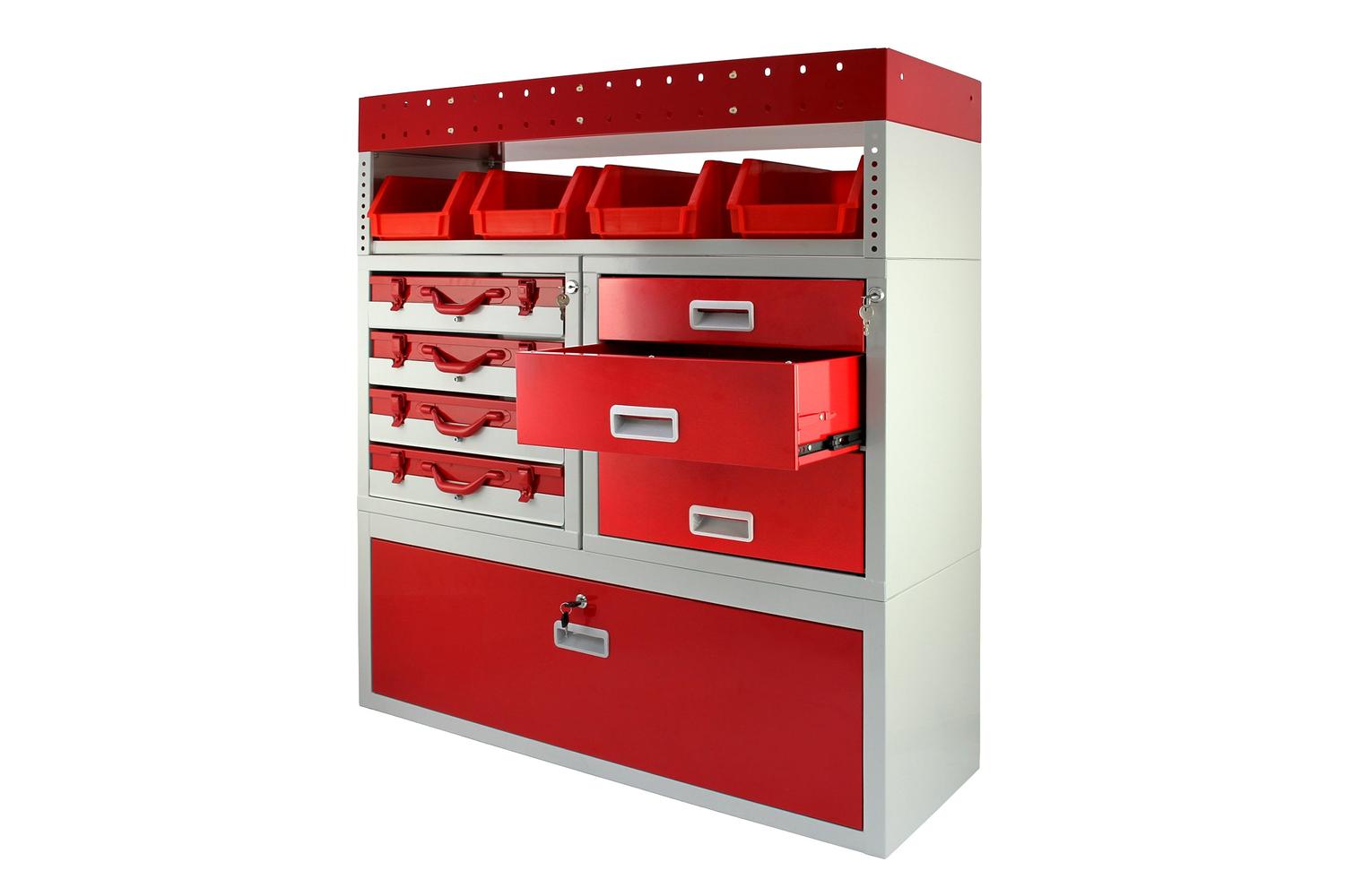 Monstershop 7200 - Firecracker Metal Van Racking-4