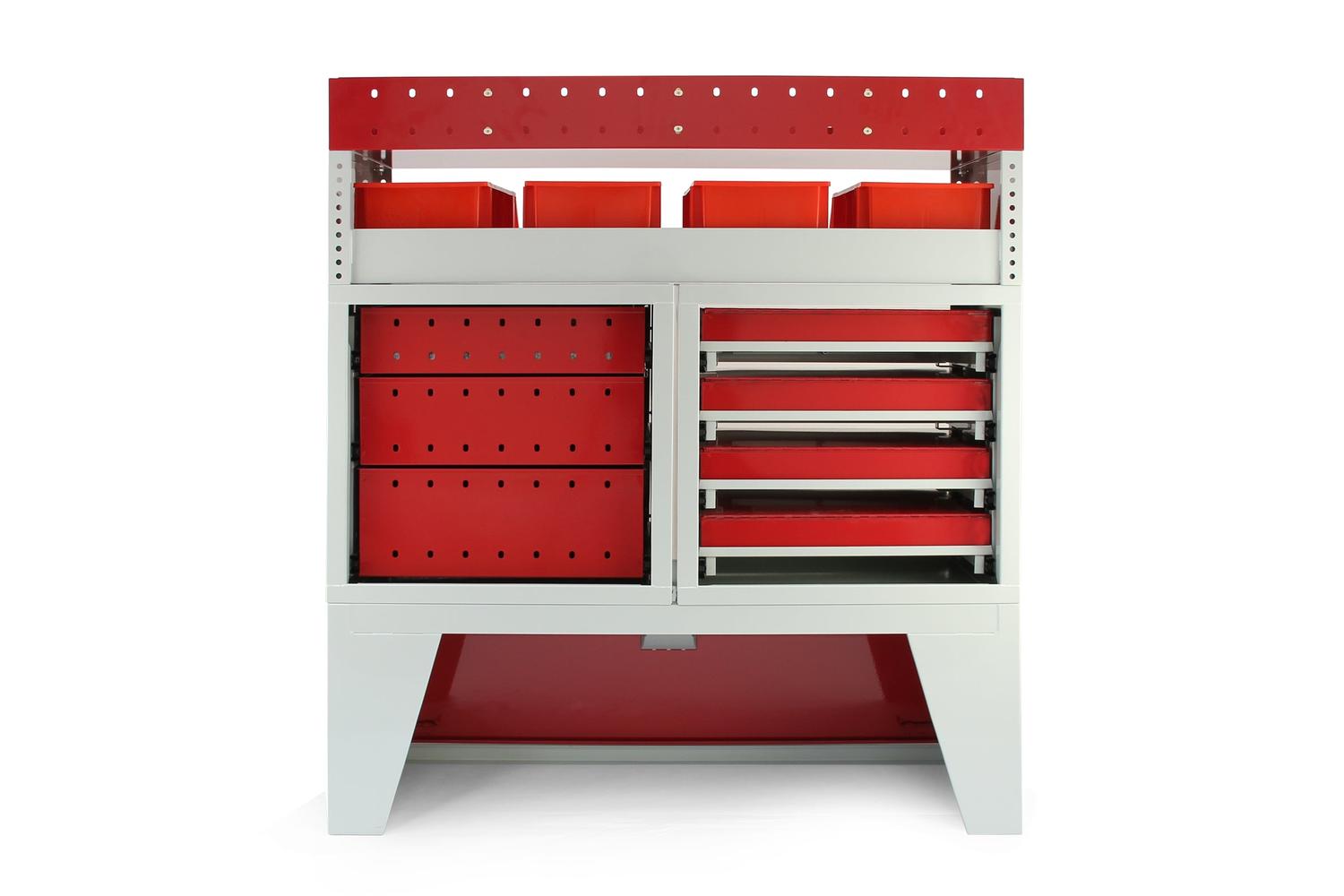 Monstershop 7200 - Firecracker Metal Van Racking-8