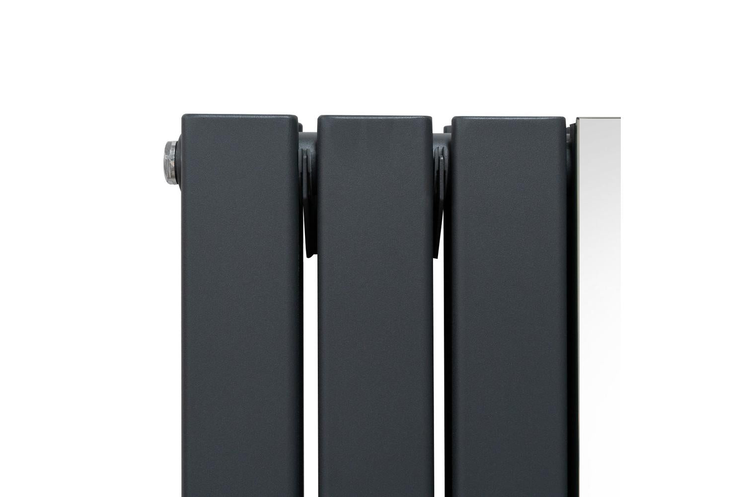 Monstershop 10870 - Flat Mirror Radiator & Valves - 1800mm X-3