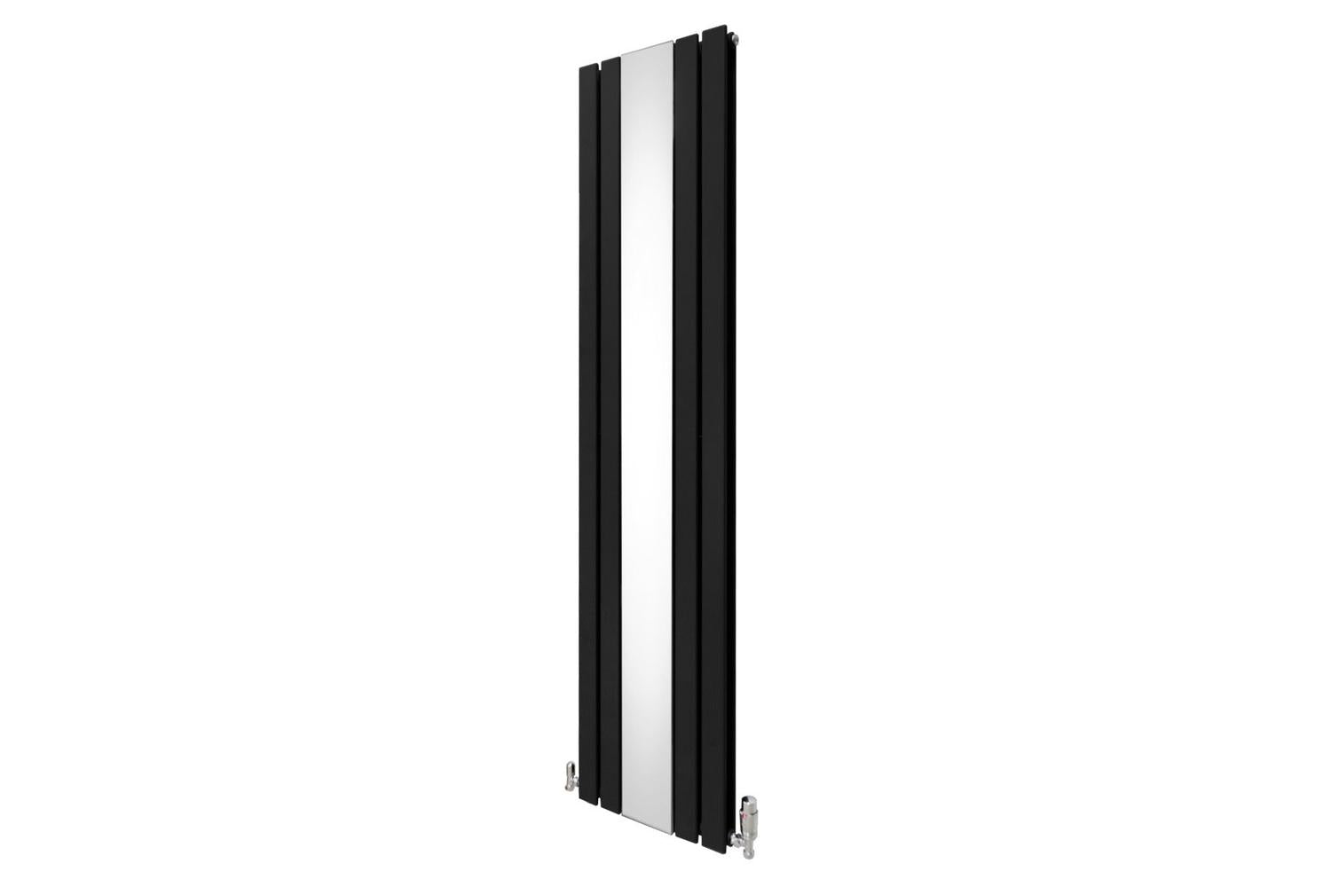Monstershop 10872 - Flat Mirror Radiator & Valves - 1800mm X-2