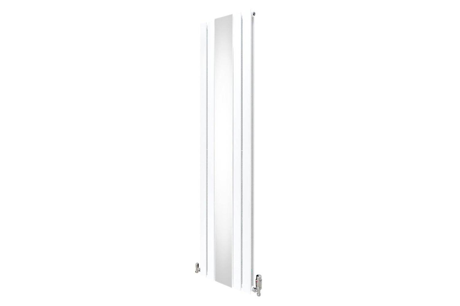 Monstershop 10871 - Flat Mirror Radiator & Valves - 1800mm X-2