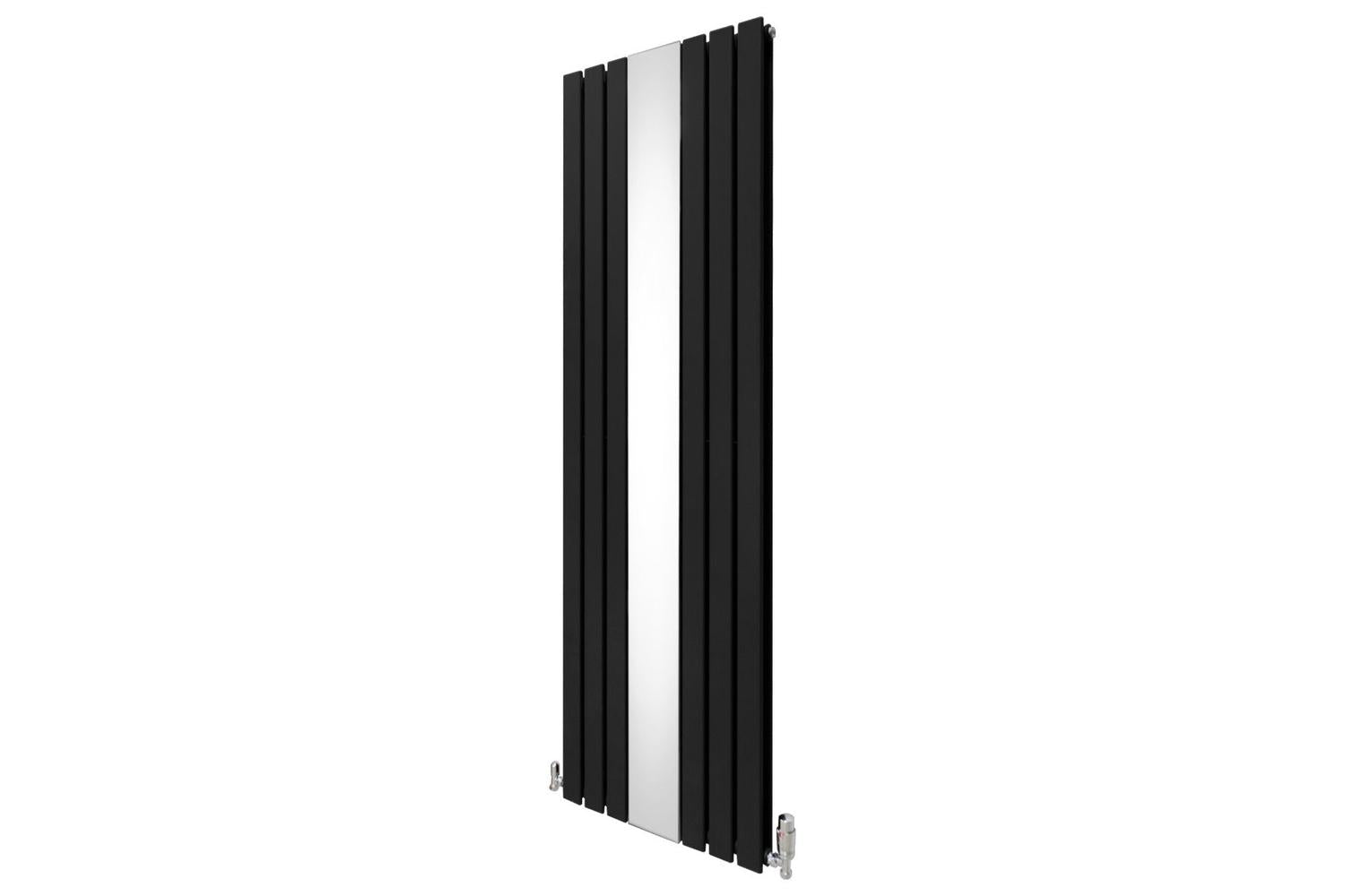 Monstershop 10875 - Flat Mirror Radiator & Valves - 1800mm X-2