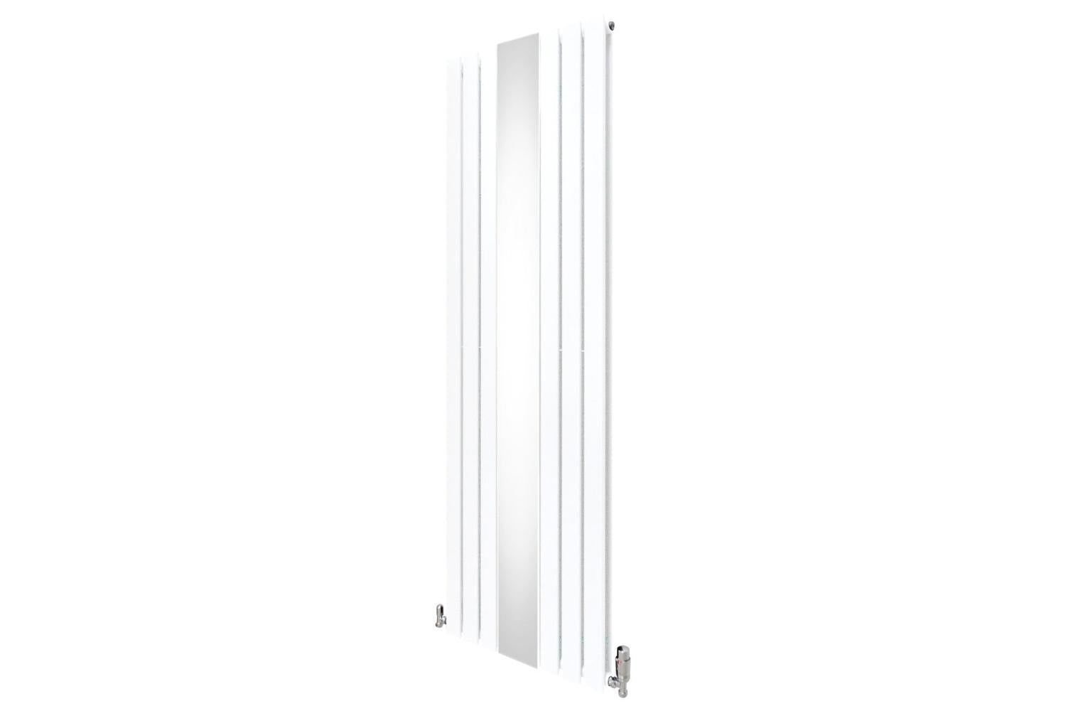 Monstershop 10874 - Flat Mirror Radiator & Valves - 1800mm X