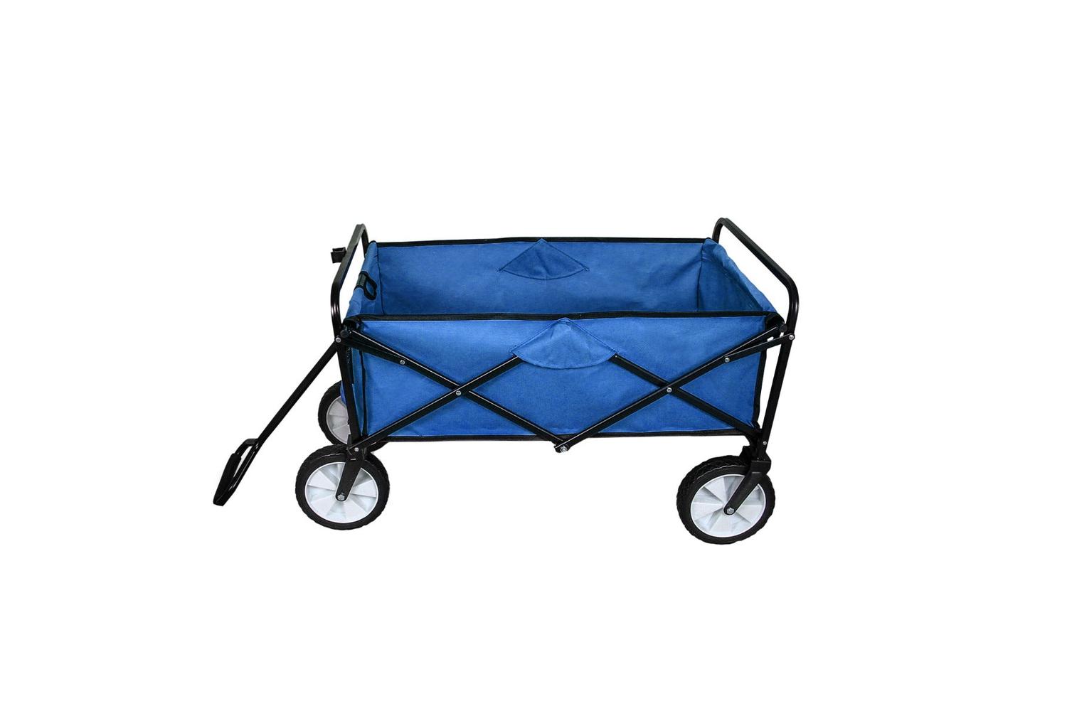Monstershop 28430 - Foldable Garden Cart - Blue-2