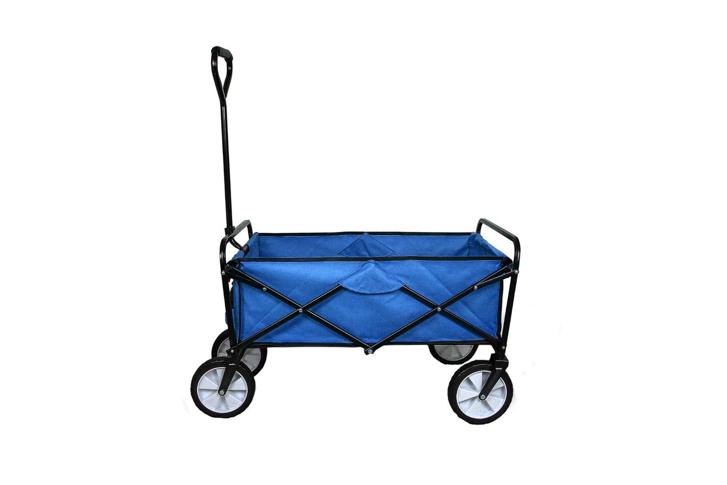 Monstershop 28430 - Foldable Garden Cart - Blue-7