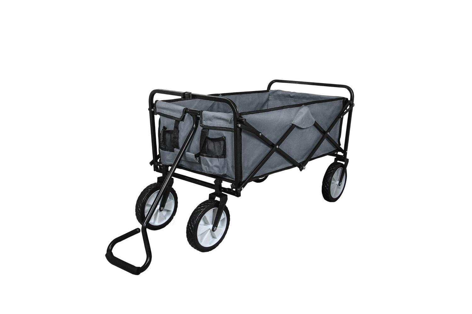 Monstershop 28431 - Foldable Garden Cart Grey-3