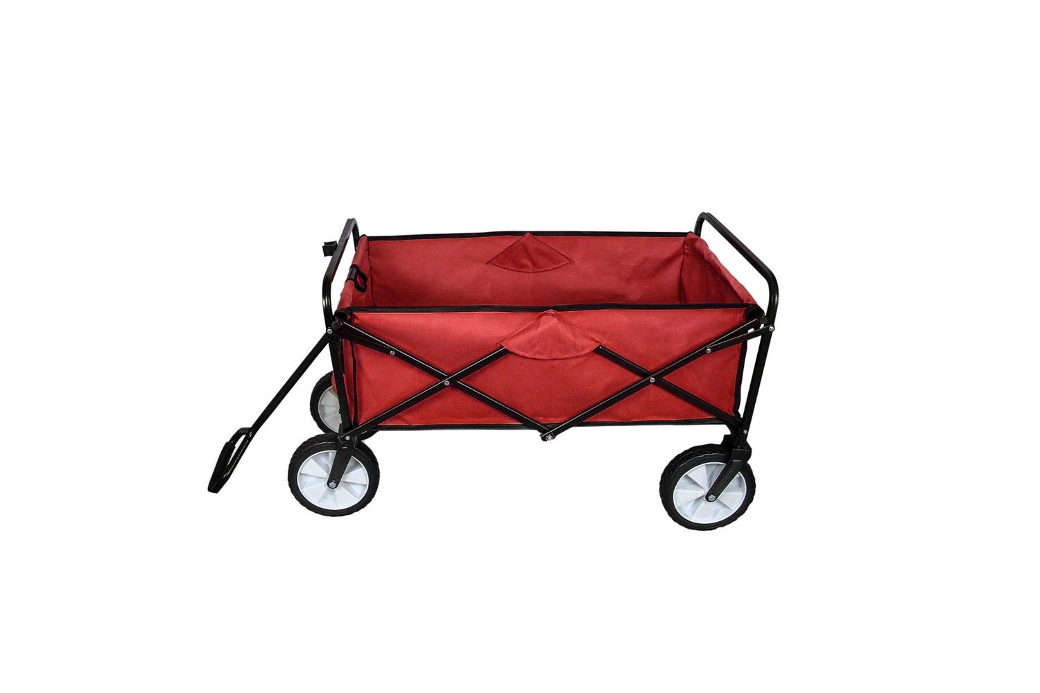 Monstershop 28429 - Foldable Garden Cart Red-7