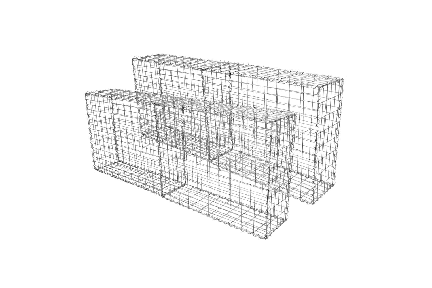 Monstershop 25308 - Gabion Baskets 100 X 80 X 30cm / 4 Pack