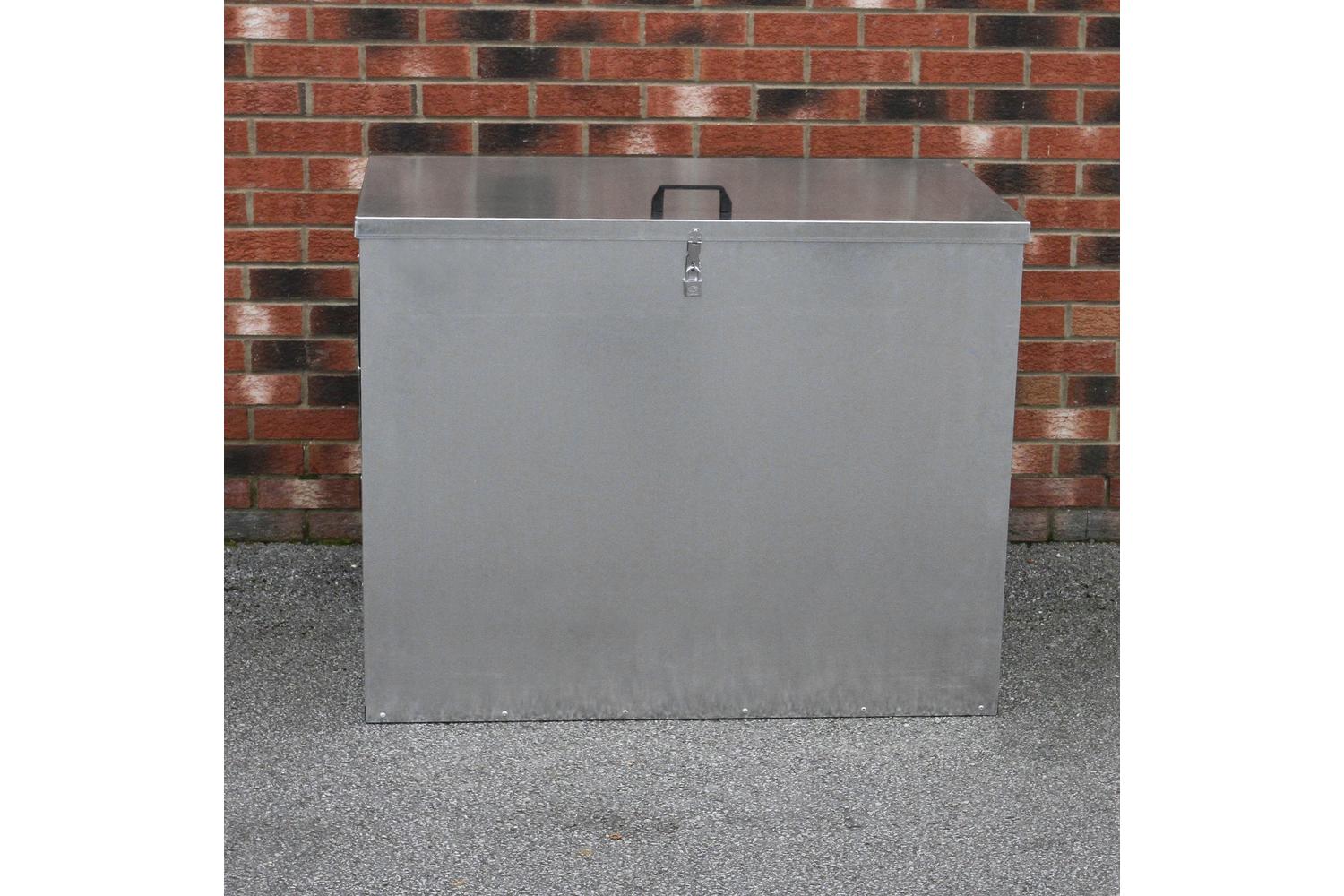 Monstershop 26925 - Galvanised Feed Store 1 Compartment-4