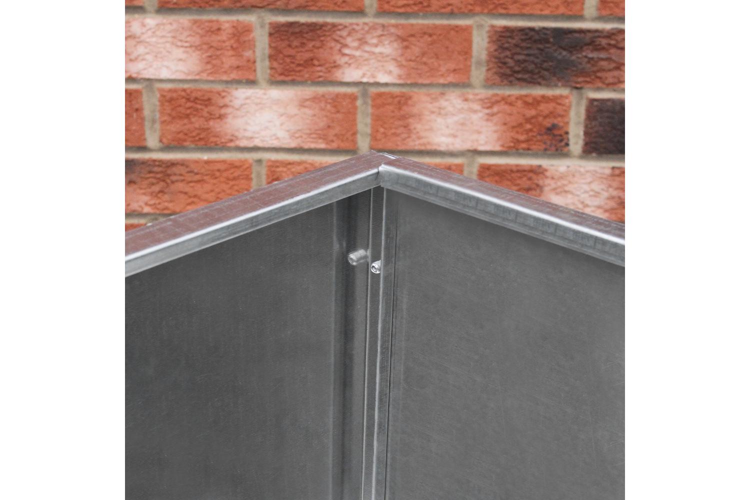Monstershop 26925 - Galvanised Feed Store 1 Compartment-8