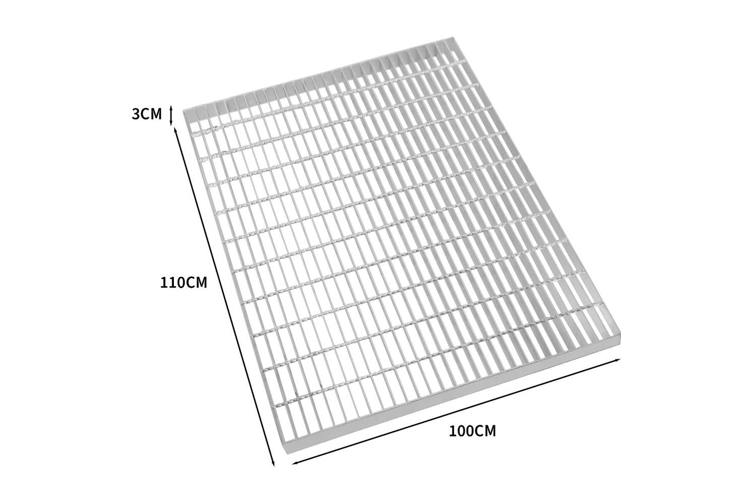 Monstershop 211368 - Galvanised Grating - 1100mm X 1000mm-3