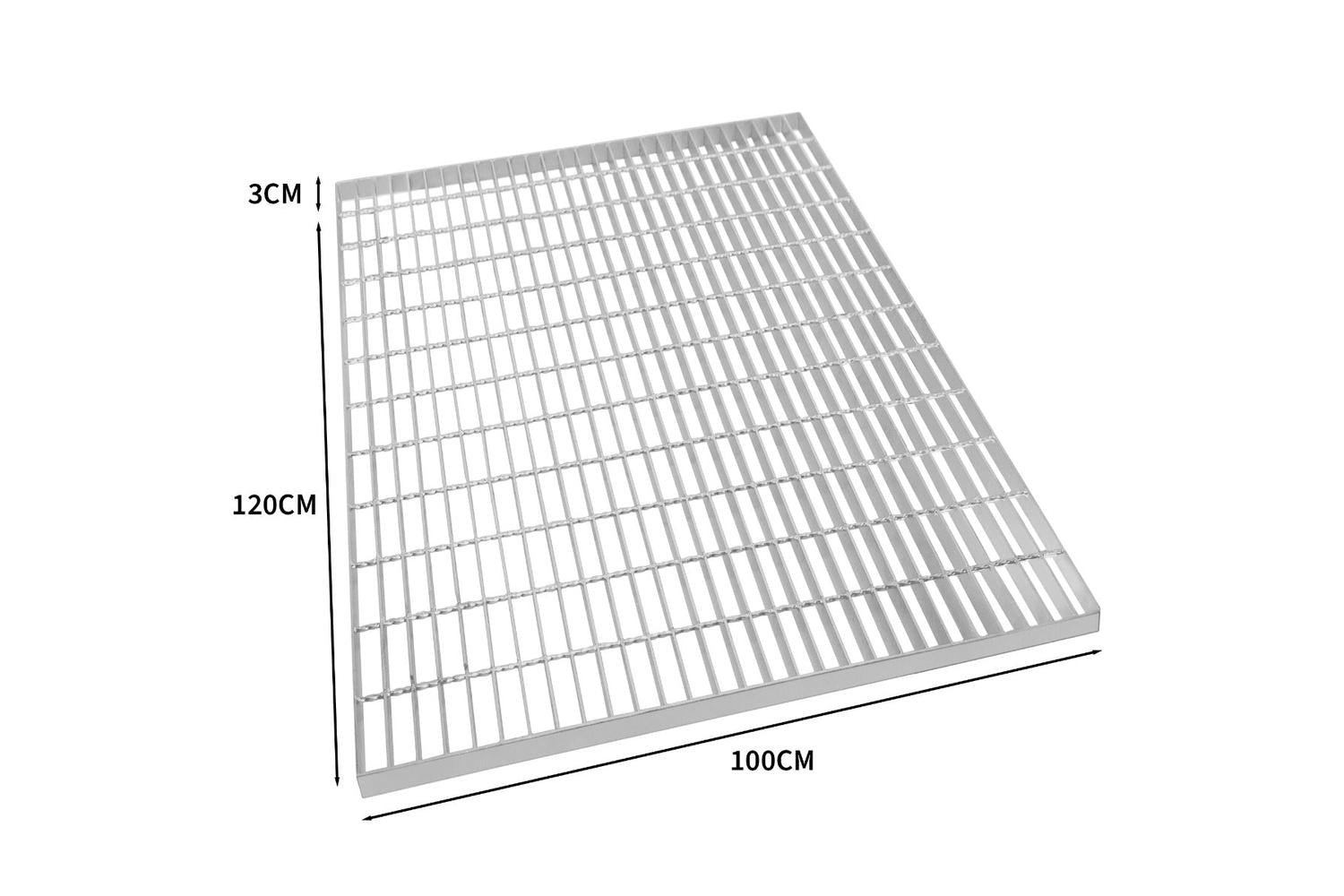 Monstershop 211363 - Galvanised Grating - 1200mm X 1000mm-3